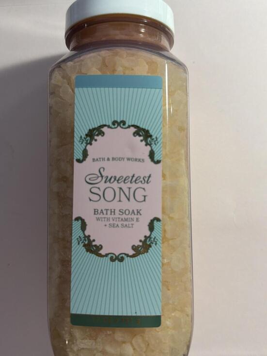 Bath & Body Works Other - New Bath & Body Works - "SWEETEST SONG" - Bath Soak - 17 oz